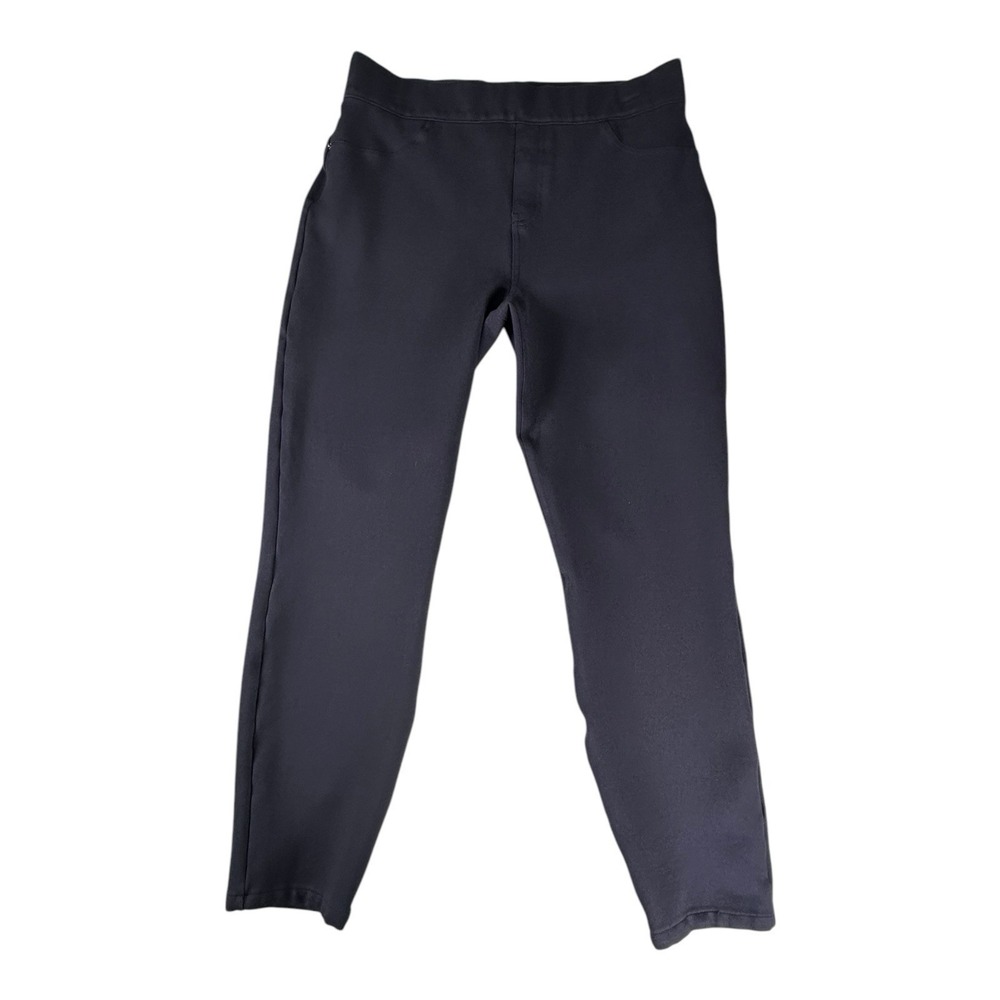 Spanx‎ Pants Womens XL  Black Leggings Ankle Pull On Cropped Capri Skinny